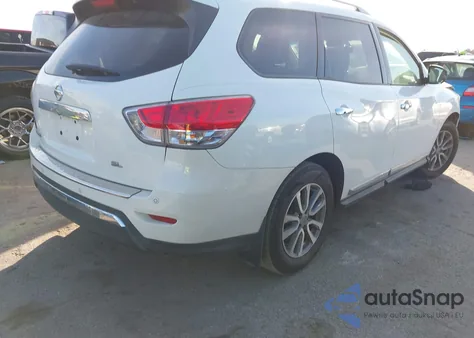 2016 Nissan Pathfinder Sl из США, поврежденный, VIN 5N1AR2MNXGC636537